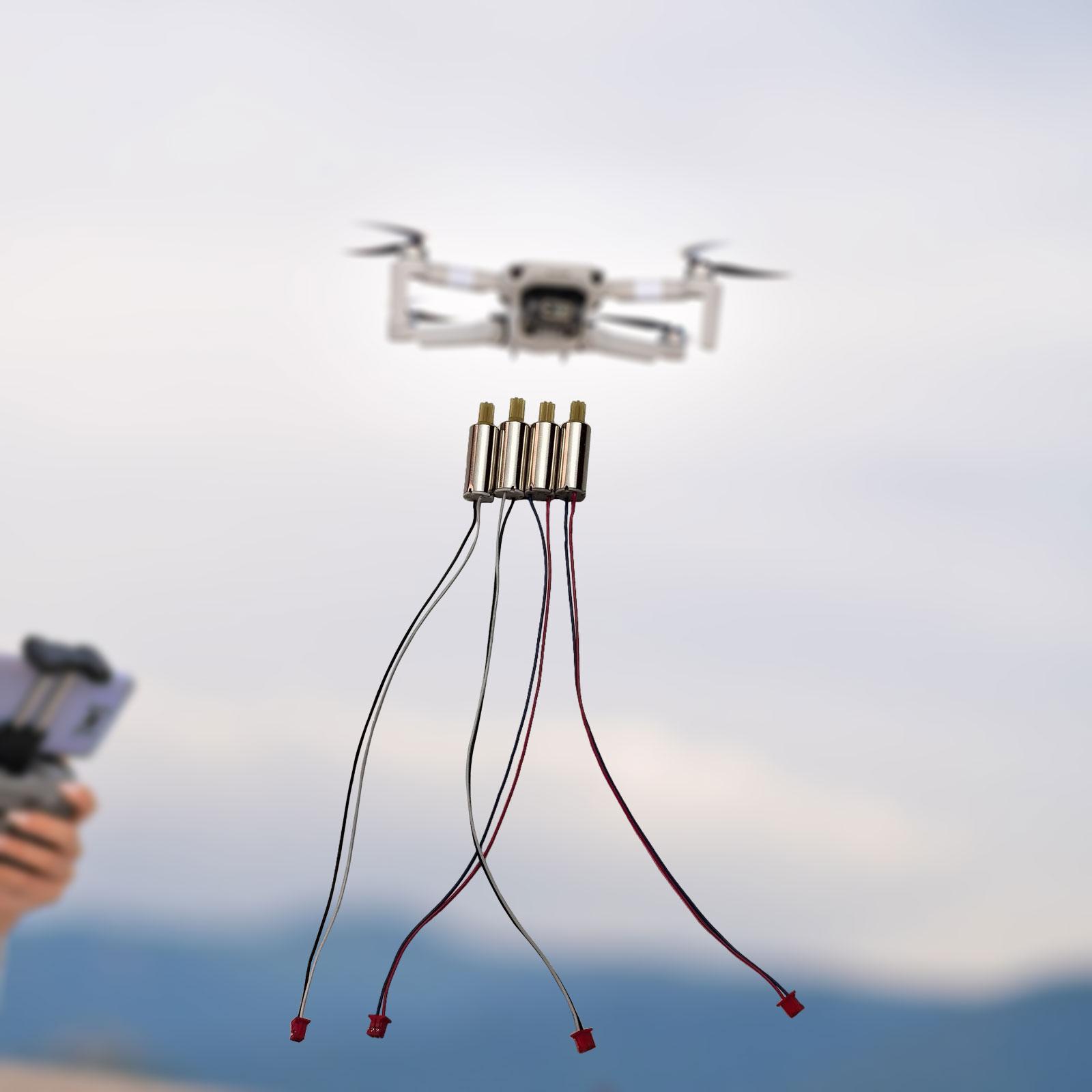 Rc Helicopter Coaxial - 4개 RC 드론 모터 부품 E88Pro,